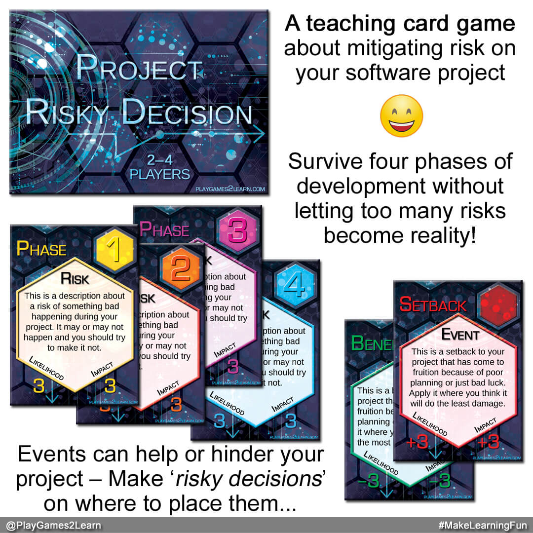 PlayGames2Learn.com - Project: RiskyDecision